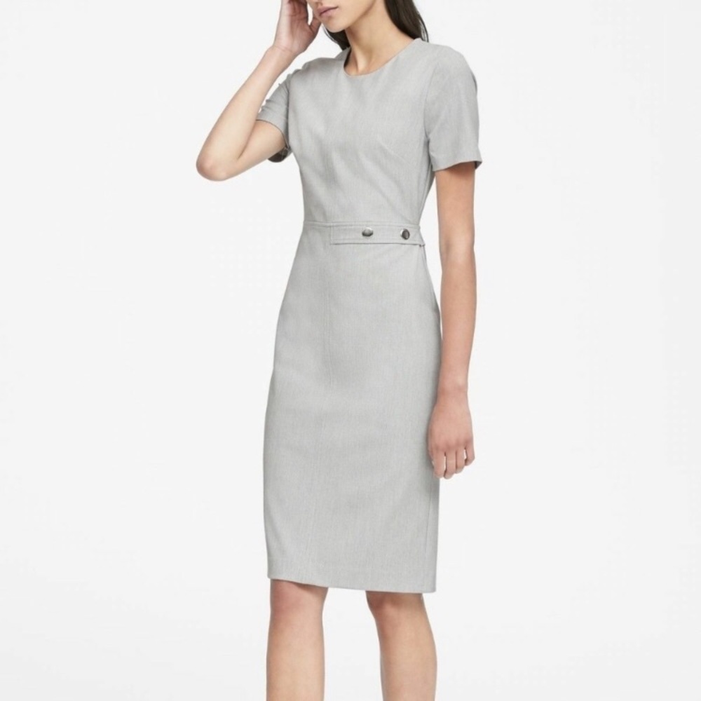 Grey Banana Republic Dress